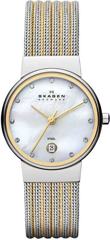 Ladies Skagen Watch 355SSGS